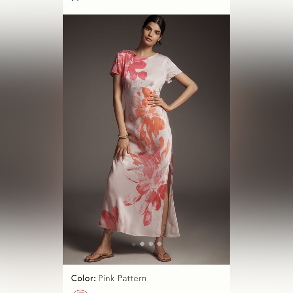 Anthropologie Maxi Slip Dress - Size Medium - NWT